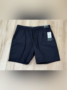 NWT Matix Black Everyday Shorts L 7” Inseam Lightweight Drawstring